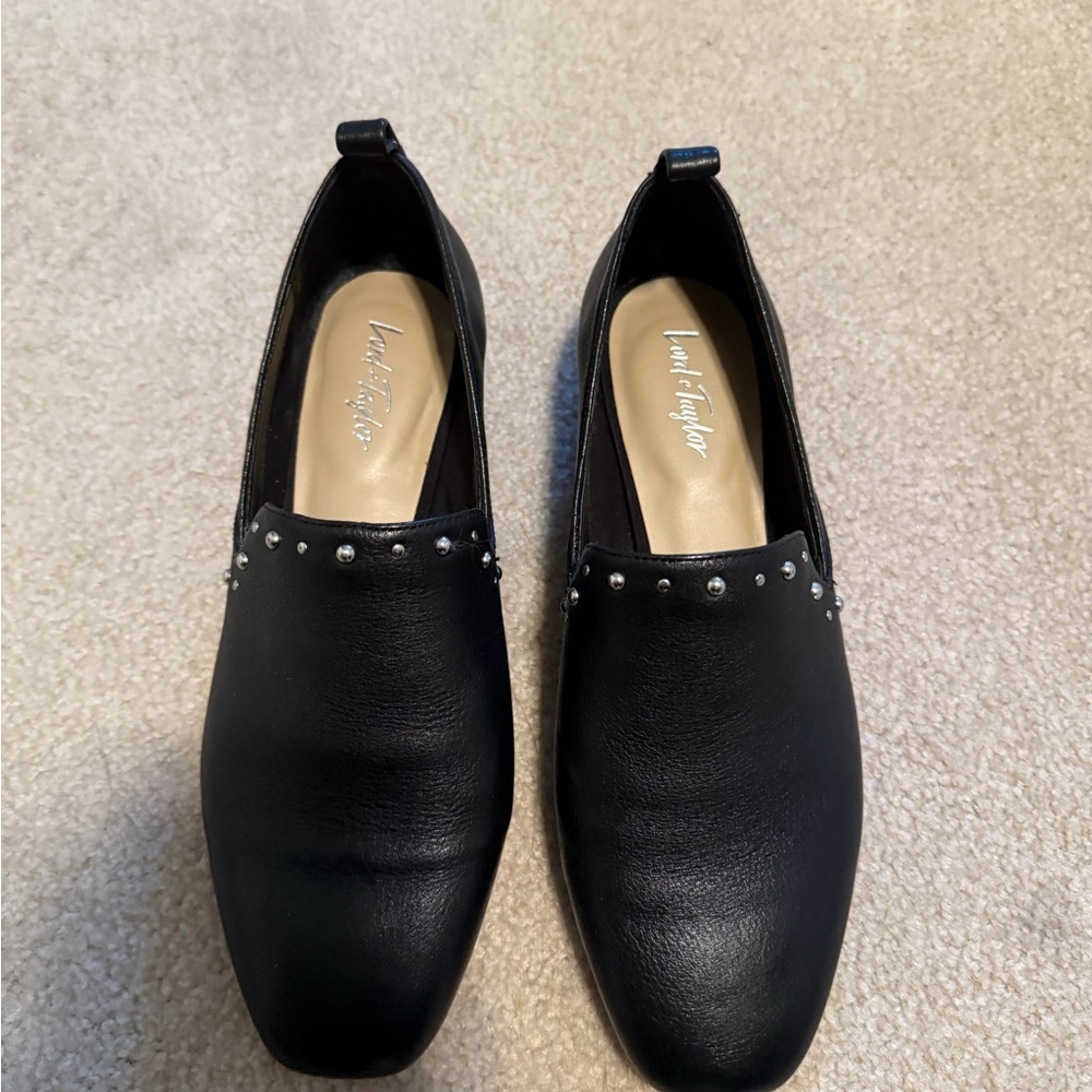 Lord & Taylor Black Women's Loafers Size 8 NWT